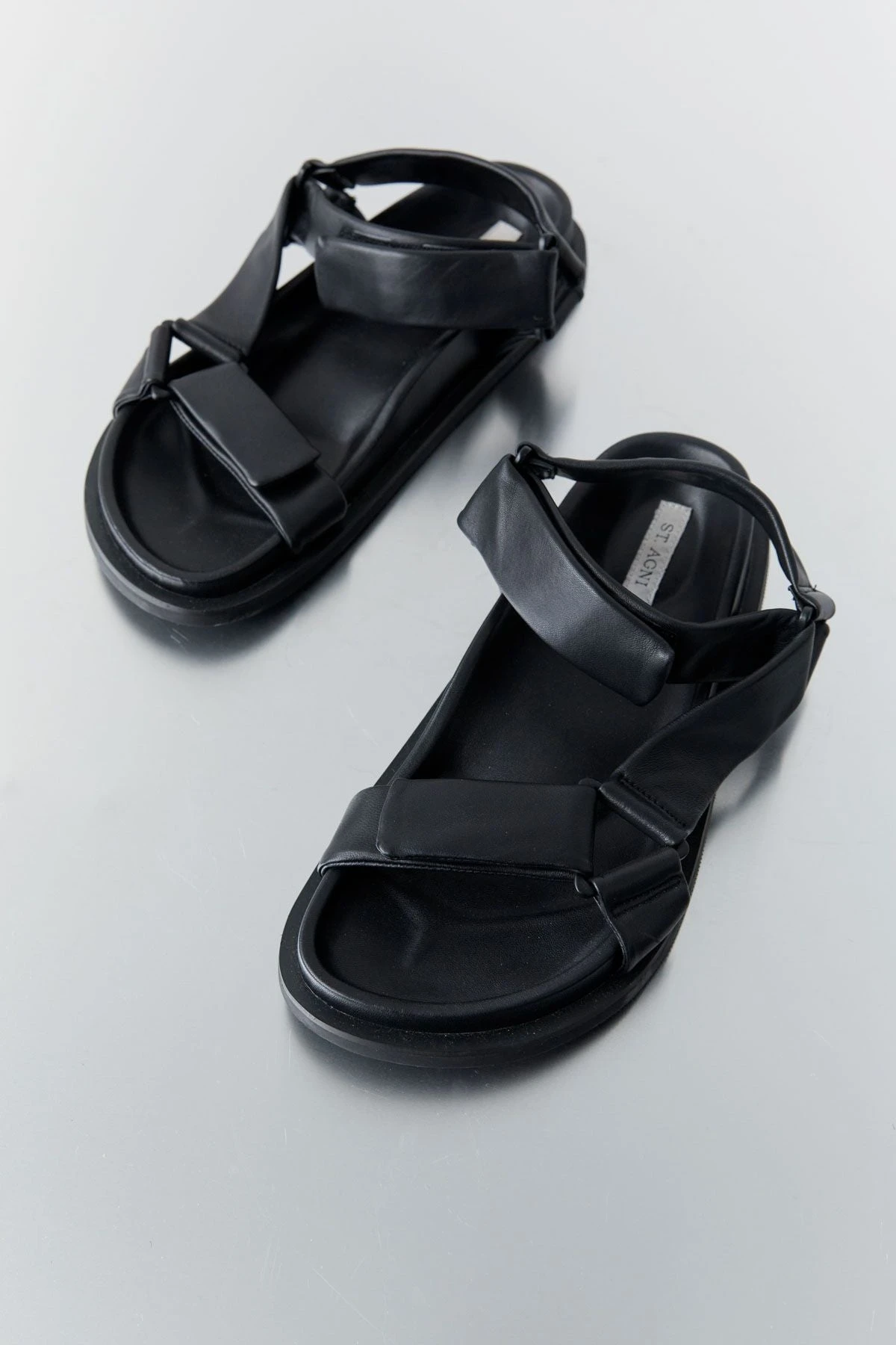 ST. AGNI | Padded Sportsu Sandal - Black 6 ST. AGNI | Padded Sportsu Sandal - Black - Image 4
