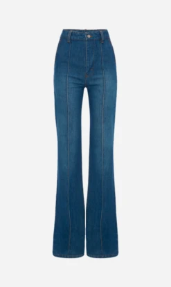 Victoria Beckham | Brigitte Jean - Sandwashed Indigo