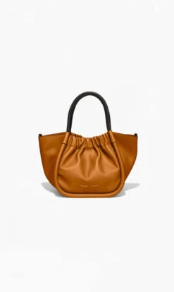 Proenza Schouler | Small Ruched Crossbody Tote - Tapenade