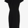 Victoria Beckham | T-Shirt Fitted Dress - Black 1 Victoria Beckham | T-Shirt Fitted Dress - Black -Fashion Clothing Store tshirtdress